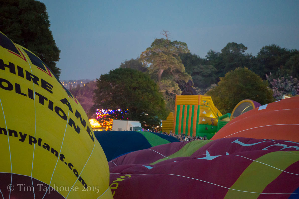 Inflating balloons for the nightglow