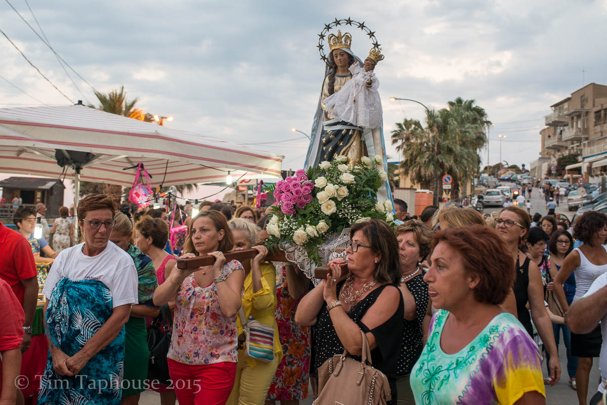Madonna delle Grazie festival, Marina di Palma