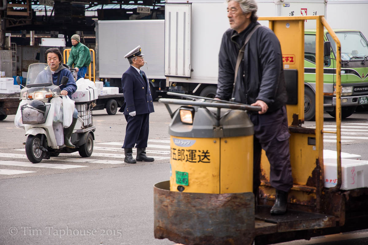 Order in the chaos, Tsukiji Fish Market