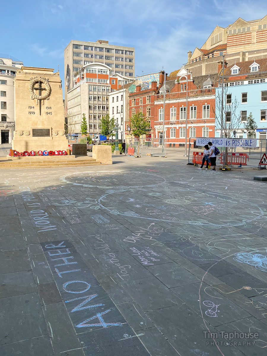 Another world is possible
<br><i>The Cenotaph, Bristol - 6/5/20</i>