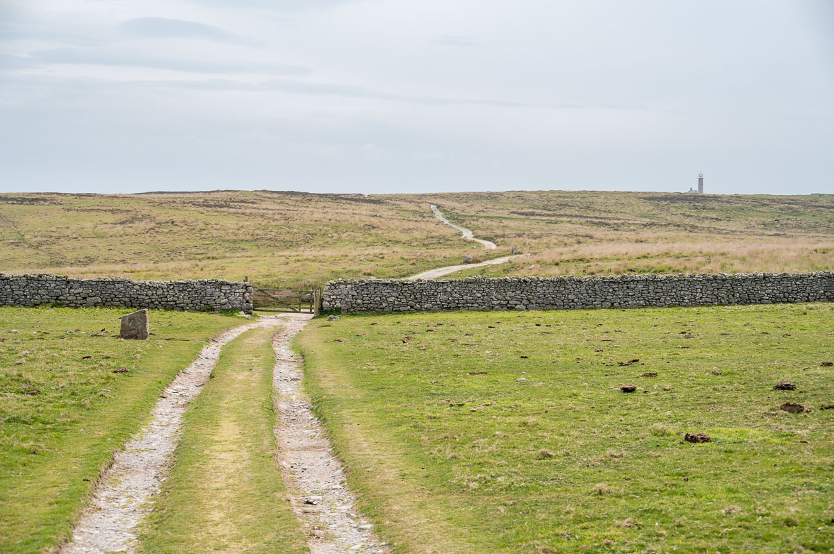 The main track running along Lundy